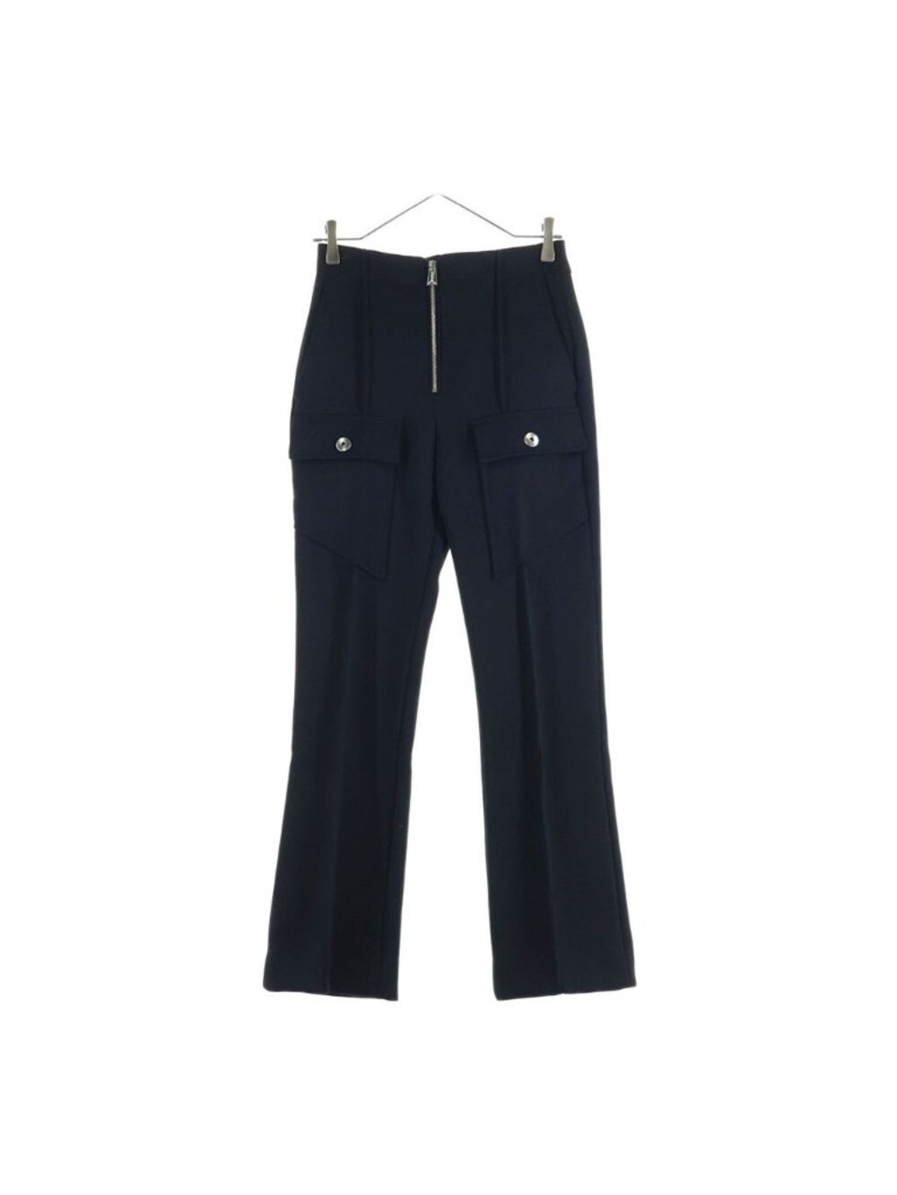 Bottega Veneta Pleated Front Trausers Double Cabbage Roulis Wool Stretch Pants